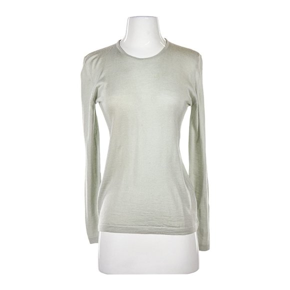 Yves Saint Laurent Rive Gauche T - Shirts 40 Green - Picture 1 of 3